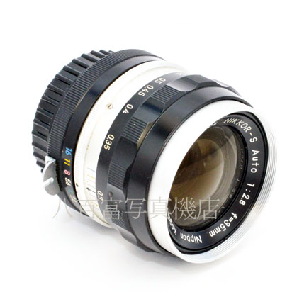 【中古】 ニコン Auto Nikkor 35mm F2.8 最初期ナンバー m単記型 Nikon オートニッコール 中古交換レンズ 46755