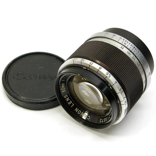 中古 キャノン 50mm F1.8 ライカLマウント Canon 【中古レンズ】 K1776