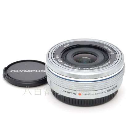 【中古】 オリンパス M ズイコー デジタル ED 14-42mm F3.5-5.6 EZ シルバー OLYMPUS  M.ZUIKO DIGITAL 中古交換レンズ 46919