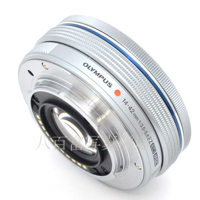 【中古】 オリンパス M ズイコー デジタル ED 14-42mm F3.5-5.6 EZ シルバー OLYMPUS  M.ZUIKO DIGITAL 中古交換レンズ 46919