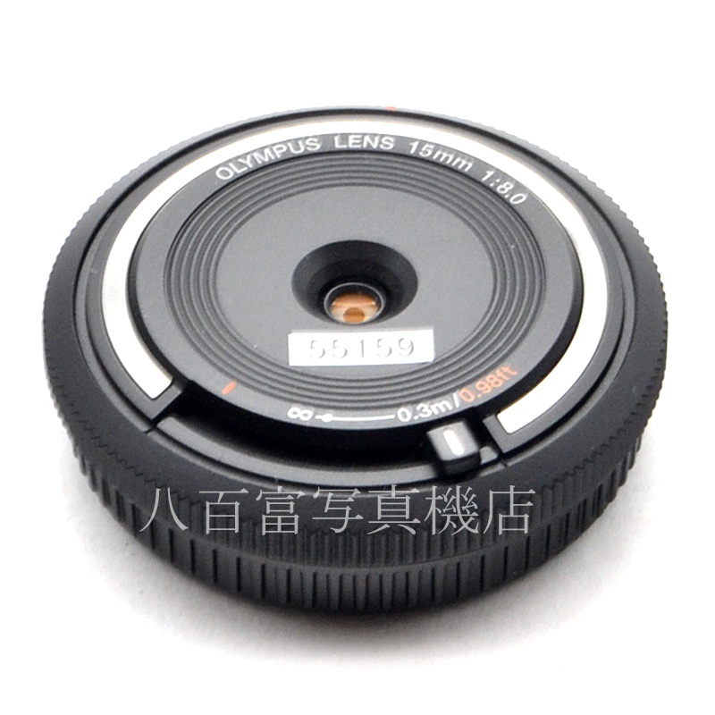 【中古】オリンパス BCL-1580 ブラック [ボディーキャップレンズ] OLYMPUS マイクロフォーサーズ 中古交換レンズ  55159｜カメラのことなら八百富写真機店