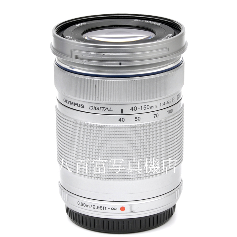 【中古】 オリンパス M.ZUIKO DIGITAL ED 40-150mm F4-5.6 R MSC マイクロフォーサーズ用 シルバー OLYMPUS M.ズイコー 中古交換レンズ 62279