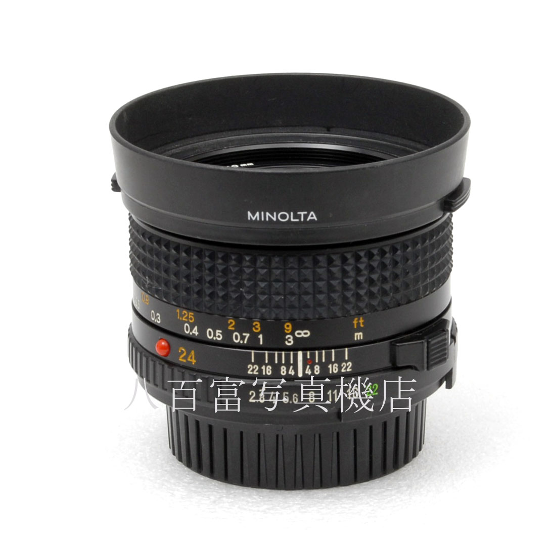 【中古】 ミノルタ MD 24mm F2.8 NEW MINOLTA 中古交換レンズ 66010