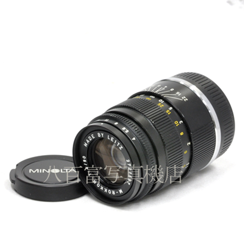 【中古】 ミノルタ M ROKKOR 90mm F4 CLE時代 ライカMマウント minolta ロッコール 55183