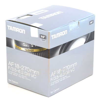 【中古】 タムロン AF 18-270mm F3.5-6.3 DiII VC キヤノンEOS用 B003E TAMRON 中古交換レンズ 42347