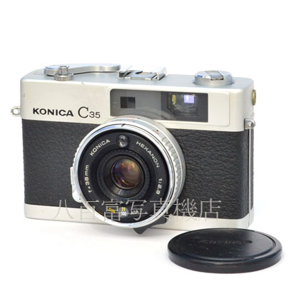 【中古】 コニカ C35 シルバー Konica 中古フイルムカメラ 46749