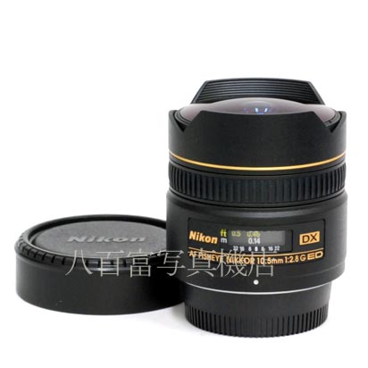 【中古】 ニコン AF DX Fisheye-Nikkor 10.5mm F2.8G ED Nikon フィッシュアイ ニッコール 中古交換レンズ 42325