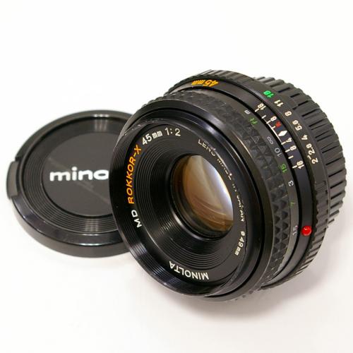 中古 ミノルタ MDロッコール 45mm F2 MINOLTA｜カメラのことなら㈱八百