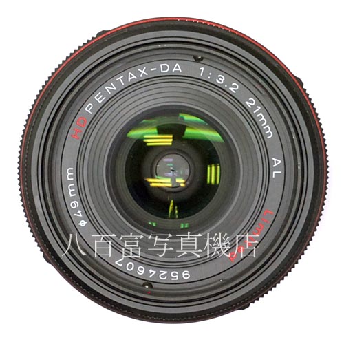 【中古】 SMC ペンタックス HD DA 21mm F3.2 AL Limited ブラック PENTAX 中古レンズ 36608