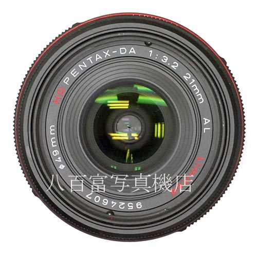 【中古】 SMC ペンタックス HD DA 21mm F3.2 AL Limited ブラック PENTAX 中古レンズ 36608