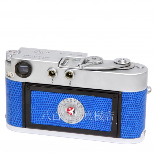 【中古】 ライカ M2 クローム　青貼り革 ボディ Leica 中古カメラ K2533