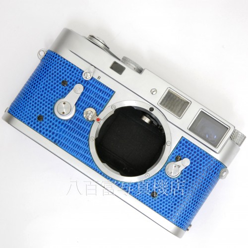 【中古】 ライカ M2 クローム　青貼り革 ボディ Leica 中古カメラ K2533