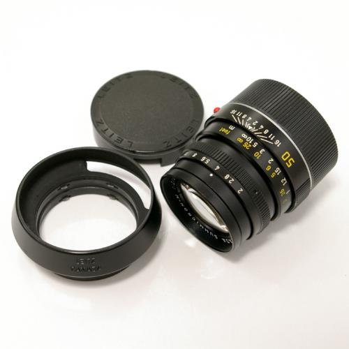 中古 ライカ ズミクロンM 50mm F2 70周年記念モデル フード付 Leica