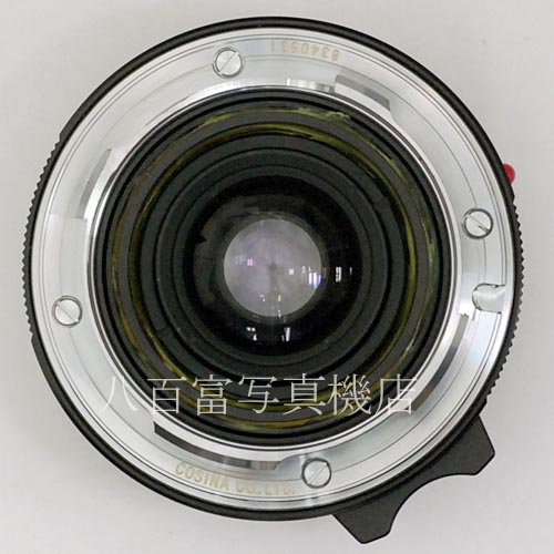【中古】 フォクトレンダー COLOR SKOPAR 35mm F2.5 PII ライカMマウント カラースコパー 中古レンズ 36622