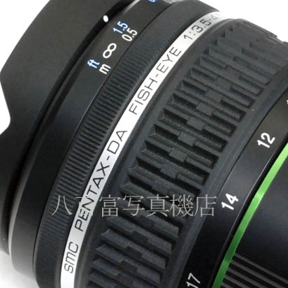 【中古】 ペンタックス DA FISH-EYE 10-17mm F3.5-4.5 ED SMC PENTAX 中古交換レンズ 40727