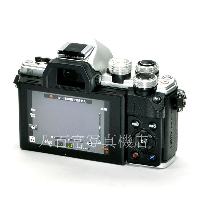 【中古】 オリンパス OM-D E-M10 MarkII ボディ シルバー OLYMPUS 中古デジタルカメラ  58971
