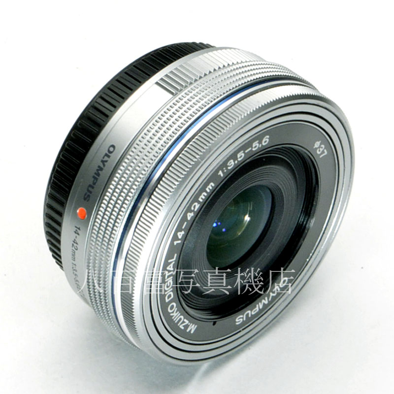 【中古】 オリンパス M ズイコー デジタル ED 14-42mm F3.5-5.6 EZ シルバー OLYMPUS M.ZUIKO DIGITAL 中古交換レンズ 58972