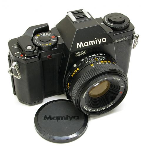 中古 マミヤ ZM QUARTZ 50mmF2 セット Mamiya 【中古カメラ】 02931