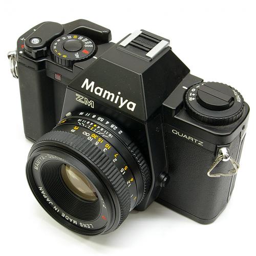 中古 マミヤ ZM QUARTZ 50mmF2 セット Mamiya 【中古カメラ】 02931