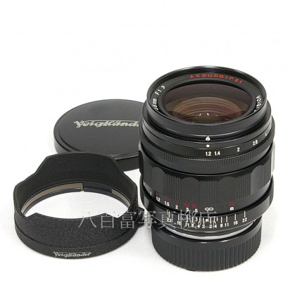 【中古】 フォクトレンダー NOKTON 35mm F1.2 Aspherical ブラック ライカMマウント Voigtländer ノクトン 中古レンズ 25893