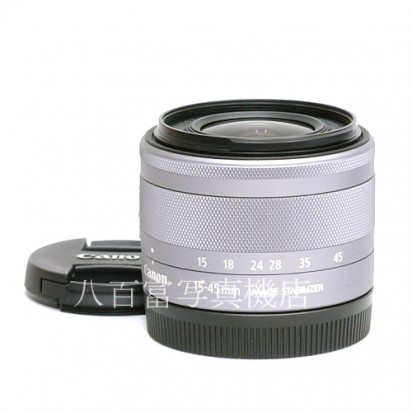 【中古】キヤノン EF-M15-45mm F3.5-6.3 IS STM シルバー Canon 中古レンズ 36027