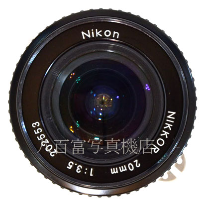 中古】 ニコン Ai Nikkor 20mm F3.5 Nikon ニッコール 中古交換レンズ 中古】 ニコン Ai Nikkor 20mm F3.5 Nikon ニッコール 中古交換レンズ
