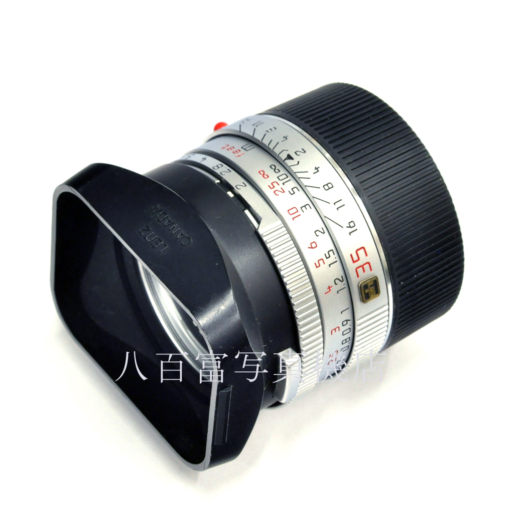 【中古】ライカ ズミクロン-M 35mm F2 Ver.4 クローム ライカMマウント用 Leica  SUMMICRON-M 中古交換レンズ 66037