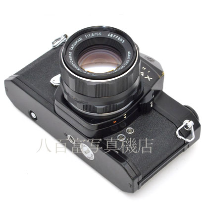 【中古】 アサヒペンタックス SP ブラック 55mm F1.8 セット PENTAX 中古フイルムカメラ 47061