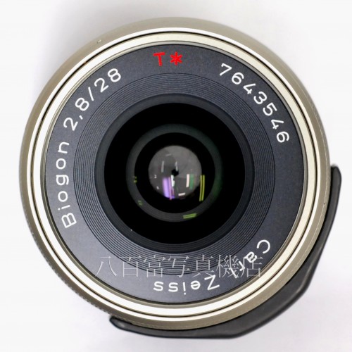 【中古】 コンタックス Biogon T* 28mm F2.8 Gシリーズ用 CONTAX ビオゴン 中古レンズ K3327