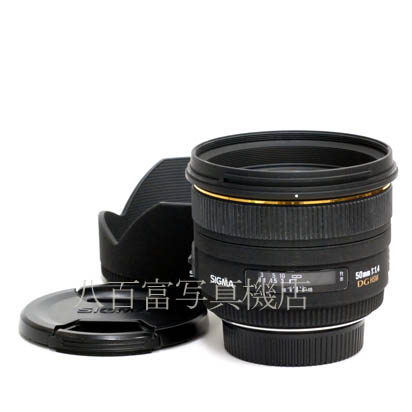 【中古】 シグマ 50mm F1.4 EX DG HSM ニコンAF用 SIGMA 中古交換レンズ 42471