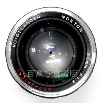 【中古】 フォクトレンダー ノクトン 35mm F1.2 II Aspherical ブラック ライカMマウント Voigtländer NOKTON 中古交換レンズ 46981