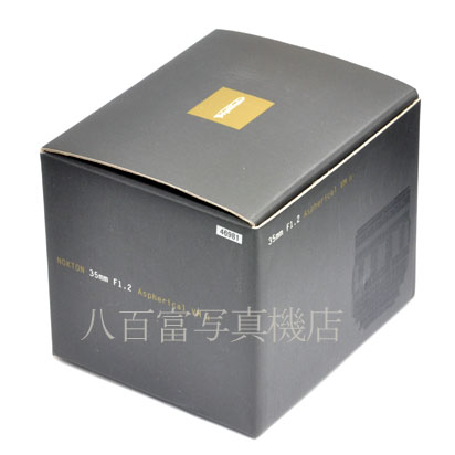 【中古】 フォクトレンダー ノクトン 35mm F1.2 II Aspherical ブラック ライカMマウント Voigtländer NOKTON 中古交換レンズ 46981