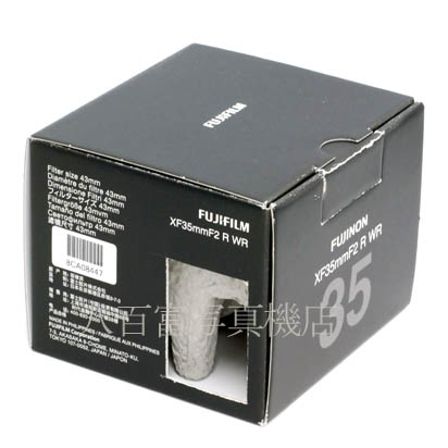 【中古】 フジフイルム FUJINON XF 35mm F2 R WR FUJIFILM フジノン 中古交換レンズ 42334