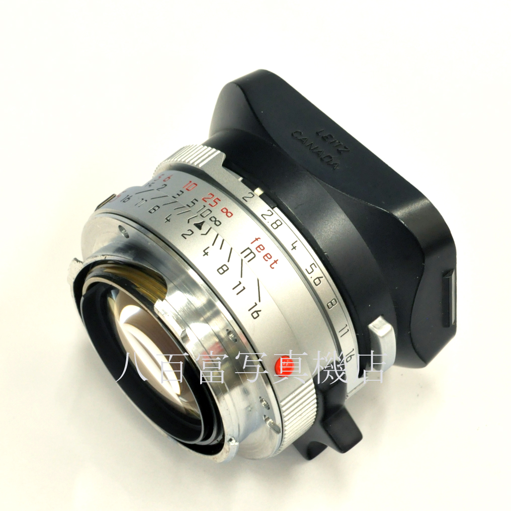 【中古】ライカ ズミクロン-M 35mm F2 Ver.4 クローム ライカMマウント用 Leica  SUMMICRON-M 中古交換レンズ 66037