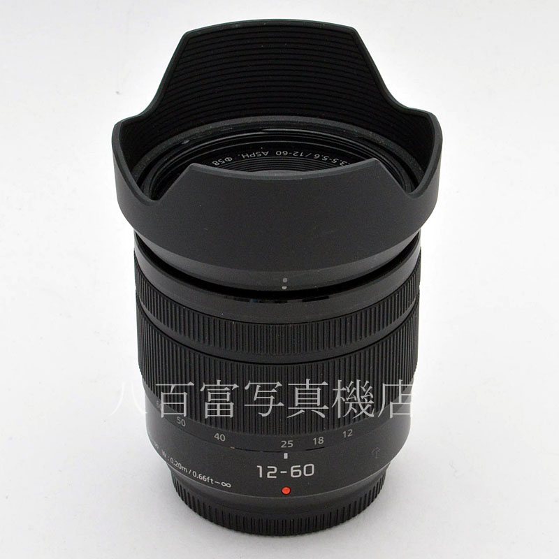 中古】 パナソニック LUMIX G VARIO 12-60mm F3.5-5.6 ASPH. POWER