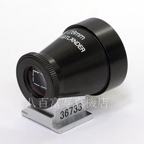 【中古】 フォクトレンダー 28mm View Finder M ブラック ビューファインダー Voigtlander 中古アクセサリー 36733