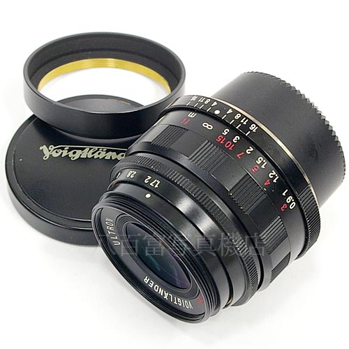 中古 フォクトレンダー ULTRON 35mm F1.7  ブラック ライカLマウント 【中古レンズ】 15043