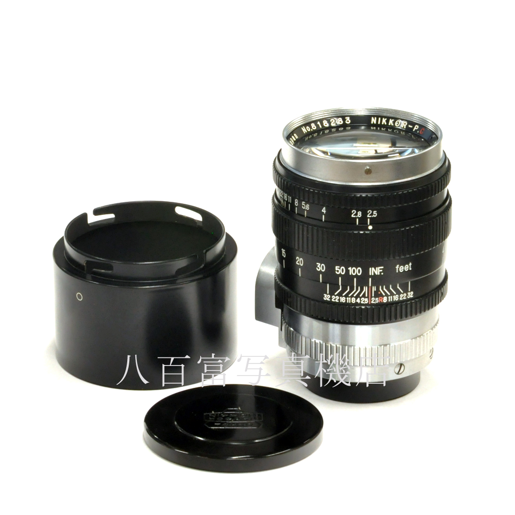 【中古】 ニコン ニッコール 10.5cm F2.5 前期型 ライカL39スクリュー用 Nikon NIKKOR ニッコール 中古交換レンズ 62323