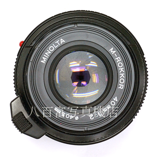 【中古】 ミノルタ M-ROKKOR 40mm F2 ライカMマウント　MINOLTA ロッコール 中古レンズ 36724