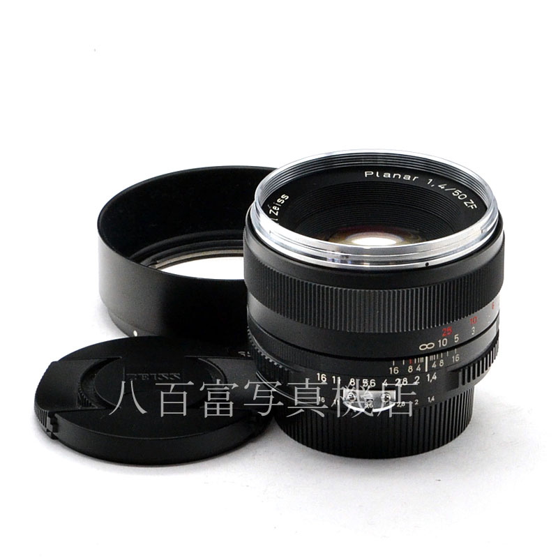 中古】 ツァイス Planar T* 50mm F1.4 ZF ニコン Ai-s用 Carl Zeiss