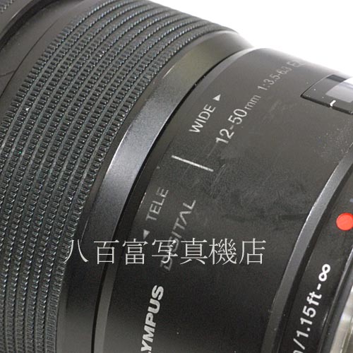 【中古】 オリンパス M.ZUIKO DIGITAL 12-50mm F3.5-6.3 EZ ED ブラック マイクロフォーサーズ用 OLYMPUS ズイコーデジタル 中古レンズ 36770