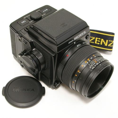 中古 ゼンザブロニカ GS-1 PG110mm F3.5 ウエストレベルファインダーセット ZENZABRONICA