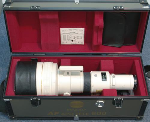 中古 ミノルタ AF APO 600mm F4 MINOLTA｜カメラのことなら㈱八百富