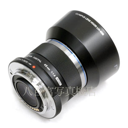 【中古】 オリンパス M.ZUIKO DIGITAL 45mm F1.8 ブラック OLYMPUS マイクロフォーサーズ 中古交換レンズ 42309