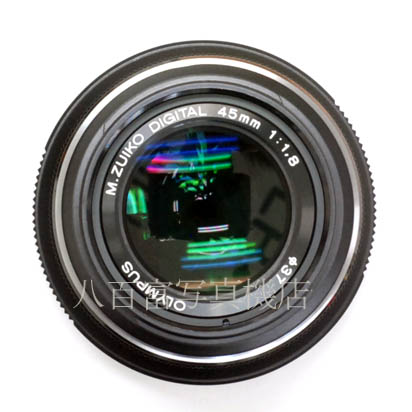 【中古】 オリンパス M.ZUIKO DIGITAL 45mm F1.8 ブラック OLYMPUS マイクロフォーサーズ 中古交換レンズ 42309