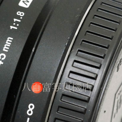 【中古】 オリンパス M.ZUIKO DIGITAL 45mm F1.8 ブラック OLYMPUS マイクロフォーサーズ 中古交換レンズ 42309