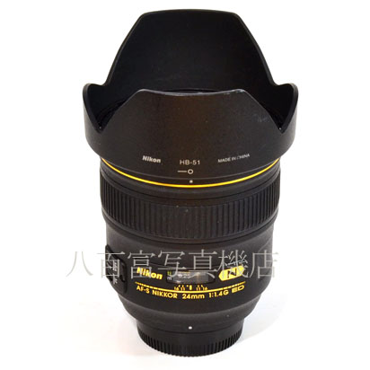 【中古】 ニコン AF-S Nikkor 24mm F1.4G ED Nikon ニッコール 中古交換レンズ 42591
