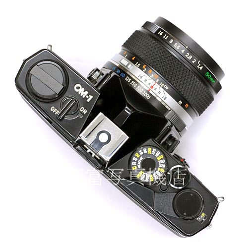 【中古】 オリンパス OM-1 MD  ブラック 50mm F1.4 セット OLYMPUS 中古カメラ 36637