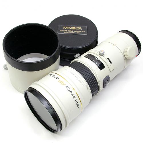 中古 ミノルタ AF APO 300mm F4G HIGH-SPEED αシリーズ MINOLTA 【中古レンズ】 K1866