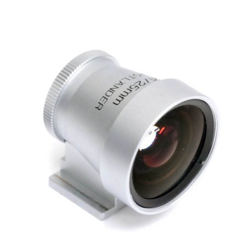 【中古】 フォクトレンダー 21/25mm View Finder M シルバー [外付けビューファインダー]　Voigtlander　中古アクセサリー　42413